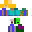 Texture for steve rubio com camiseta de moustro