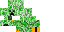 Texture for creeper with buttcheecks