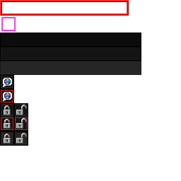 Texture for widgets