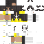 Texture for JAUNE ET BLANC JUPE JAUNE