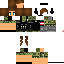 Texture for fixed us army girl with a robot arm