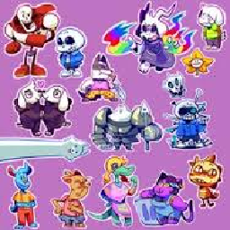 Texture for Undertale Paintings pack