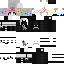 Texture for sad girl with rainbow flower crown