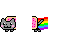 Texture for Lol Nyan cat