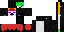 Texture for enderman dog white