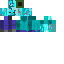 Texture for Frozen Zombie MINECRAFT DUNGEONS