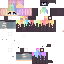 Texture for raimbow girl