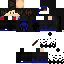 Texture for ninja bleue