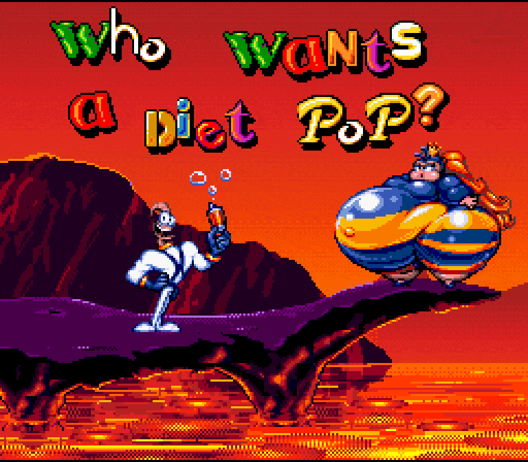 Texture for Earthworm Jim Pixel Art