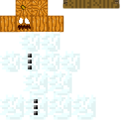 Texture for Herobrine Snow Golem