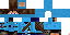 Texture for Assassin steve blue