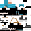 Texture for my actual skin but blue
