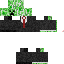 Texture for Creeper with a smoking
