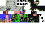 Texture for Zombie+Zombie Pig+Enderman+creeper+Skeleton