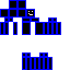 Texture for cube bleu