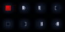 Texture for moons but the full moon replaced as the blood moon