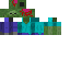 Texture for Zombie with brain hanging out