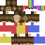 Texture for mono clown