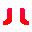 Texture for MY FIRST pink and red shoes 