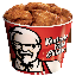 Texture for kfc cooked chicken