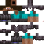 Texture for steve with netherite armor