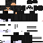 Texture for black hoodie boy with white shoes