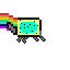 Texture for Nyan cat without head