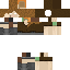 Texture for Herobrine female com capuz