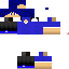 Texture for ProSidu com cabelo azul