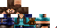 Texture for Steve the adventurer