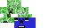 Texture for creeper on men