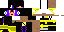 Texture for Bass.EXE over Skeleton