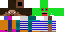 Texture for frog man with a wooly jumper